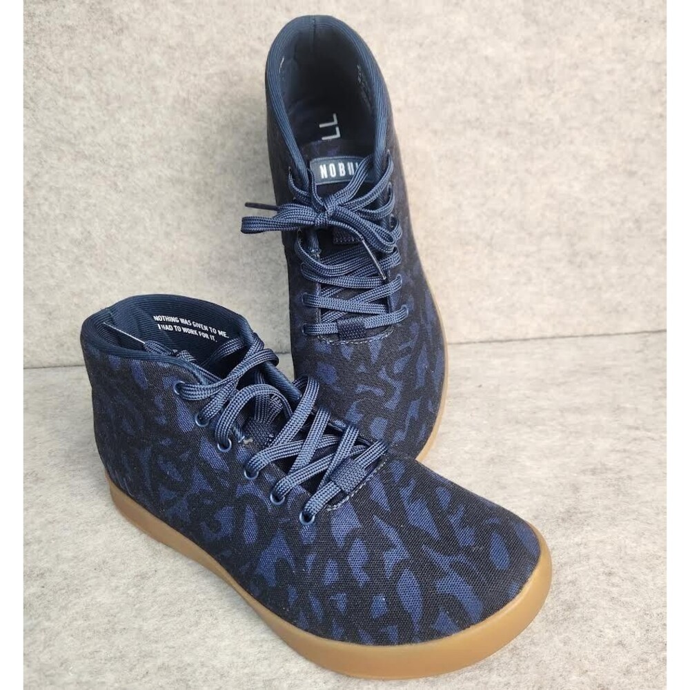 New NOBULL Toomey Canvas Mid Trainer Men's 8.5 Women's 10 Navy Camo